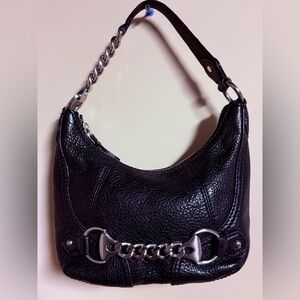 90’s Michael Kors Small Leather Hobo Style Handbag